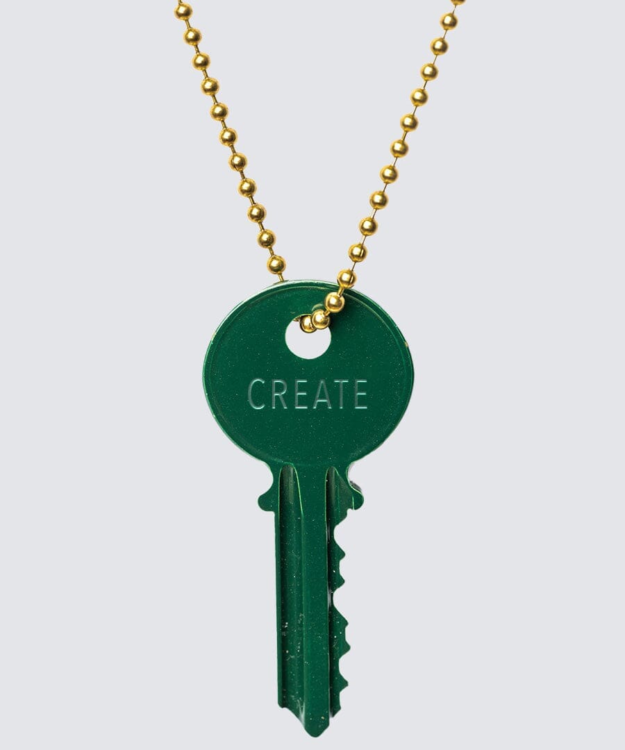 emerald green/create
