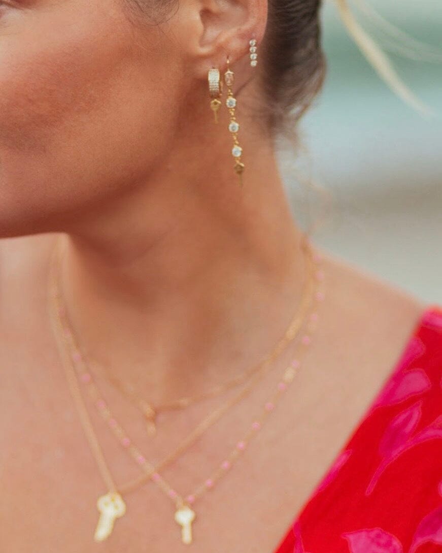 Dream Crystal Droplet Earrings Earrings The Giving Keys