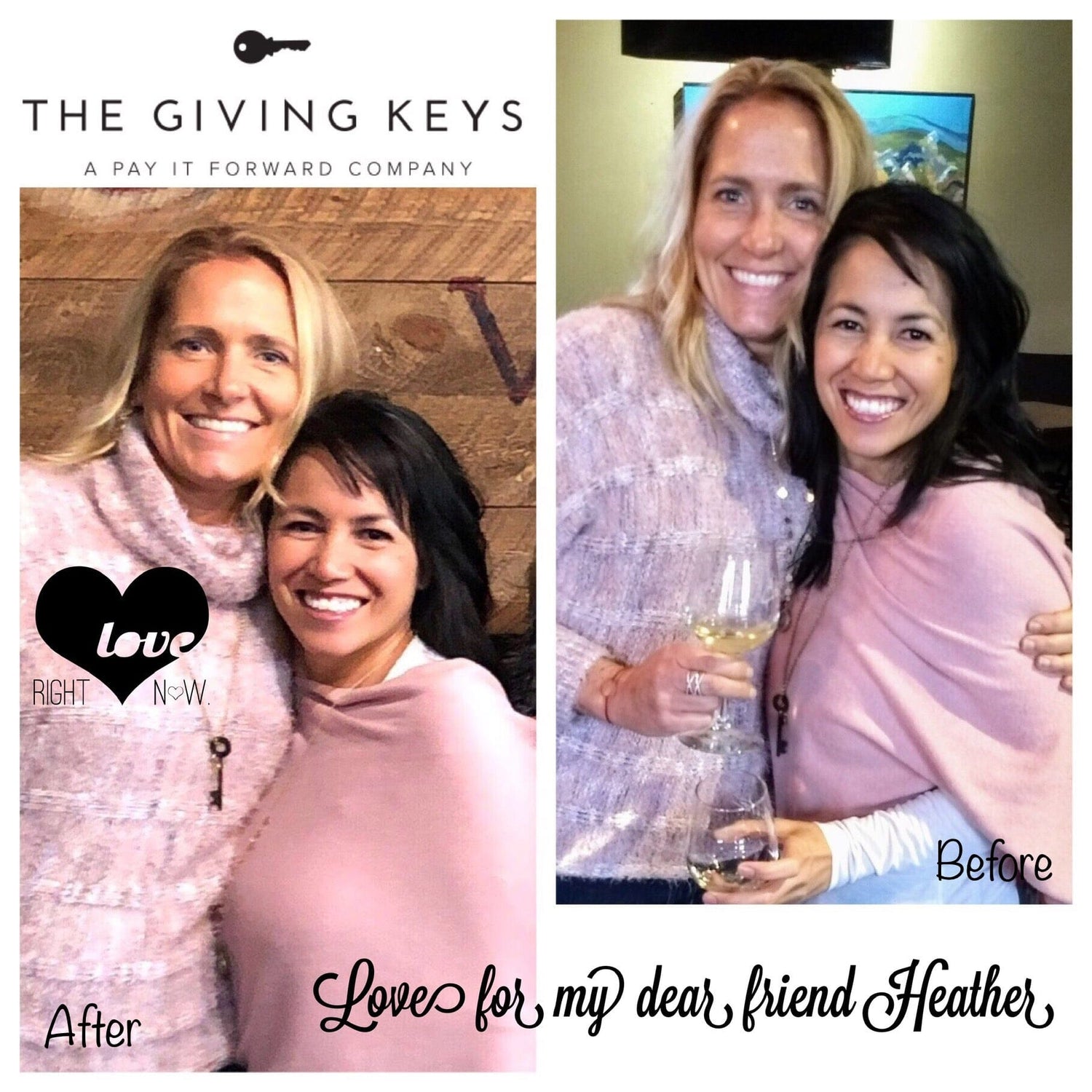 Collette Kyro x The Giving Keys #Love