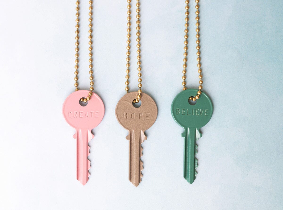 Shop Customizable Meaningful Words Color Collection | The Giving Keys