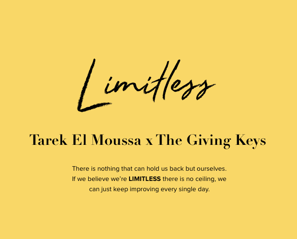 Tarek El Moussa x The Giving Keys LIMITLESS Collection