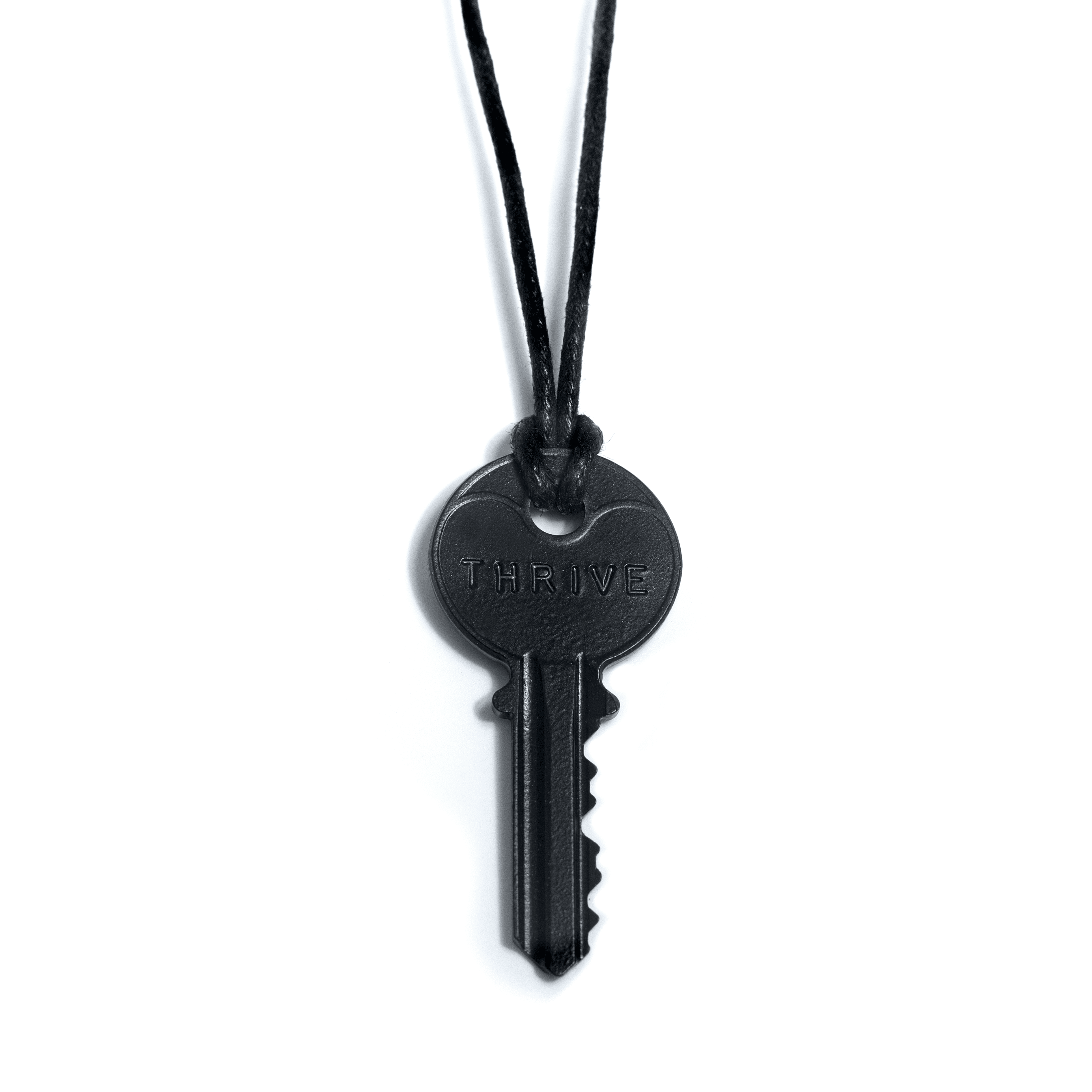 Engrave Custom Matte Black Key Jewelry Collection | The Giving Keys