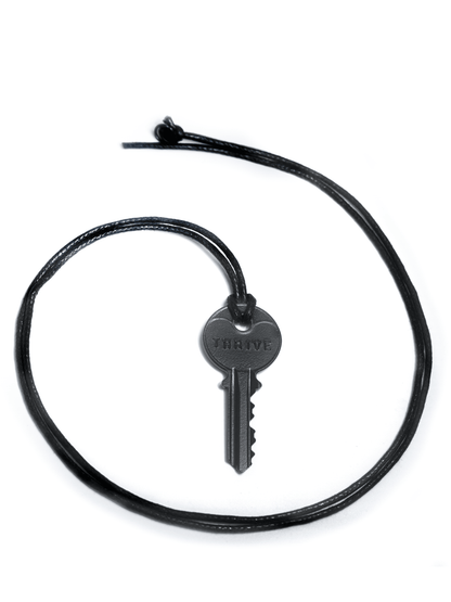 Matte Black with a black chord The Giving Keys 