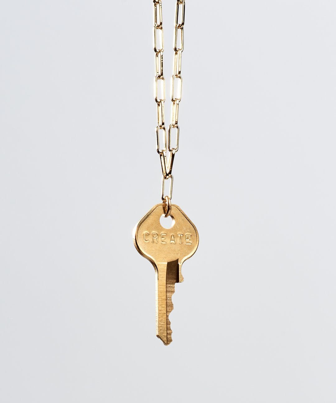 N - Brooklyn Classic Key Necklace Necklaces The Giving Keys 