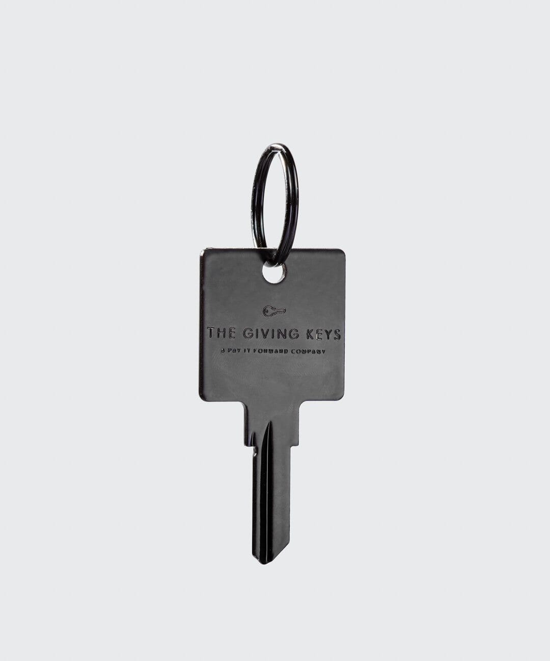 N - Matte Black Original Keychain Key Chain The Giving Keys 