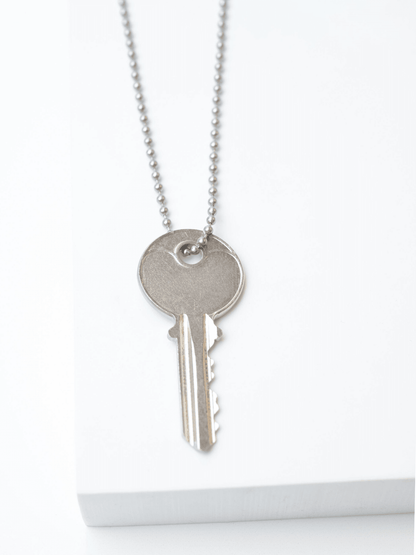 Classic Key Ball Chain Necklace Test Necklaces The Giving Keys 