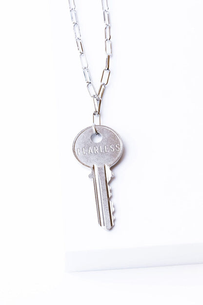 N - Brooklyn Classic Key Necklace Necklaces The Giving Keys 