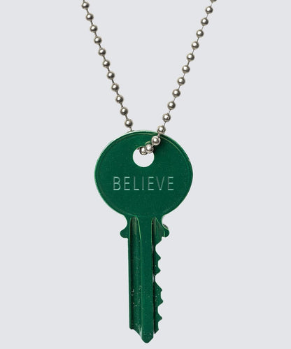 emerald green/believe