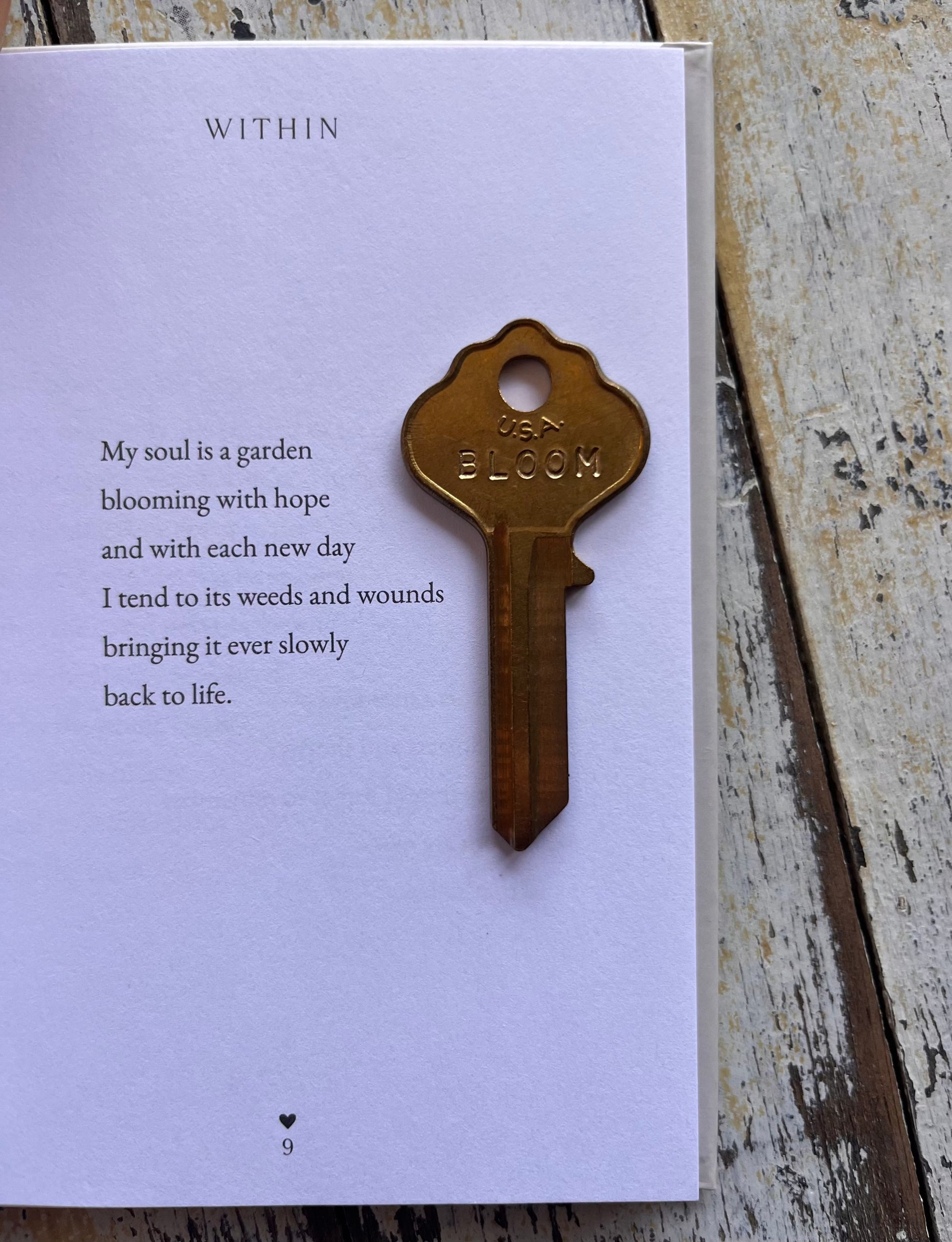 Atticus Vintage Ball Chain Key Necklace The Giving Keys 