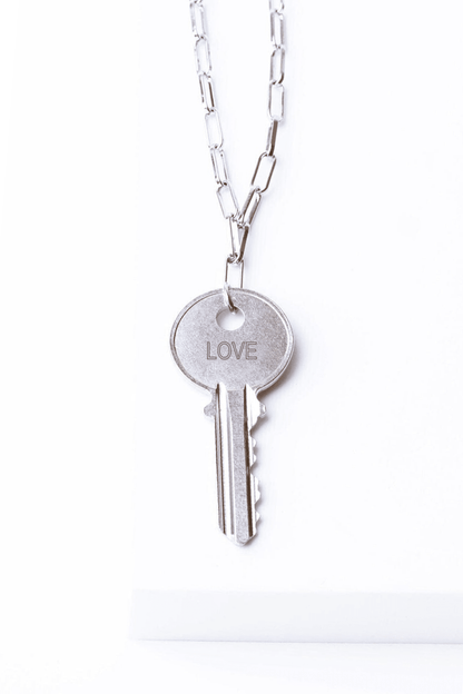 Atticus Vintage Key Brooklyn Chain Necklace The Giving Keys 