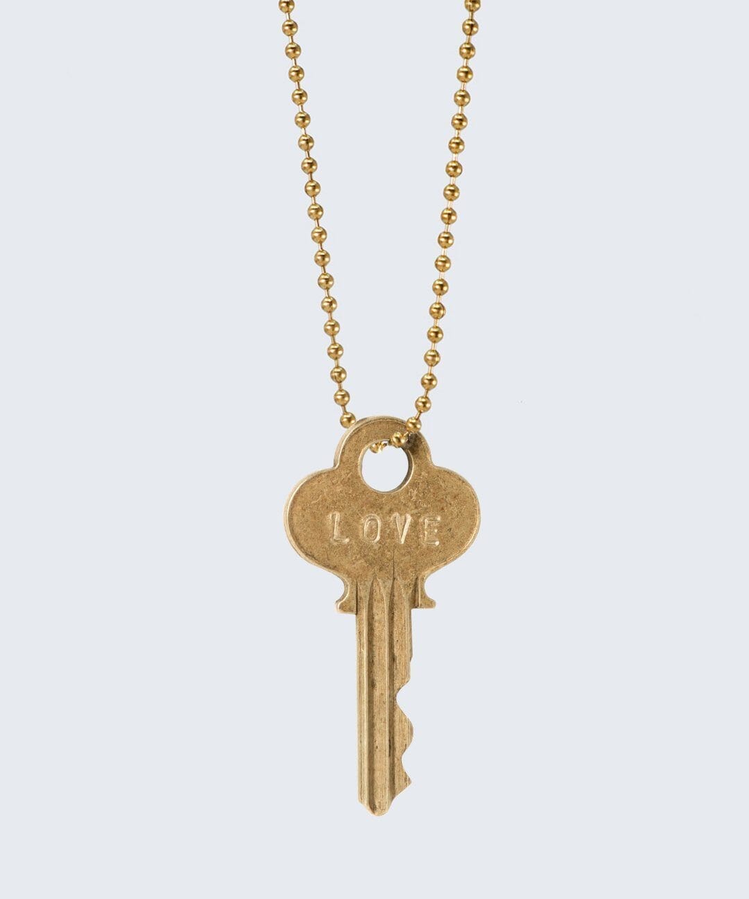 Atticus Vintage Ball Chain Key Necklace The Giving Keys 