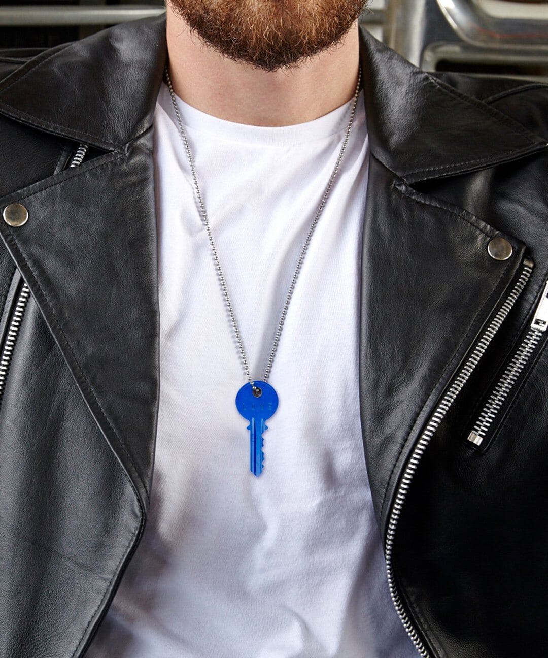 Stainless Steel Gothic Key - Mens Pendant Necklace Chain - Walmart.com