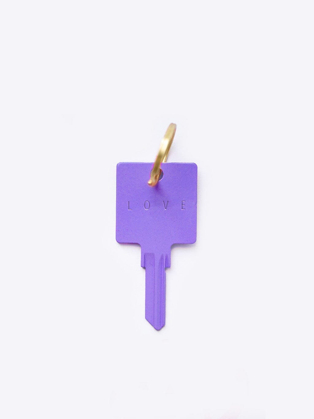 N - Lavender Original Keychain Key Chain The Giving Keys 