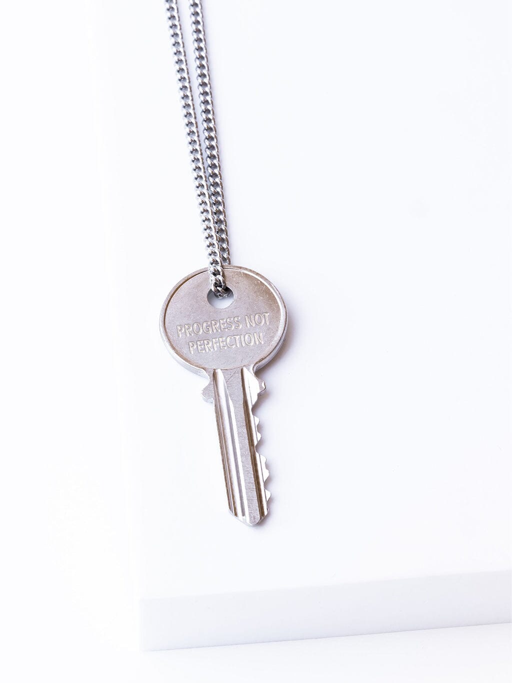 N - Love Your Flawz Classic Key Necklace Necklaces The Giving Keys 