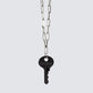 Color Dainty Emily Key Silver Brooklyn Chain Necklace Necklaces The Giving Keys Matte Black 