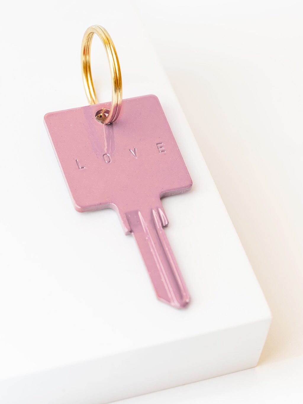 N - Pastel Pink Original Keychain Key Chain The Giving Keys 