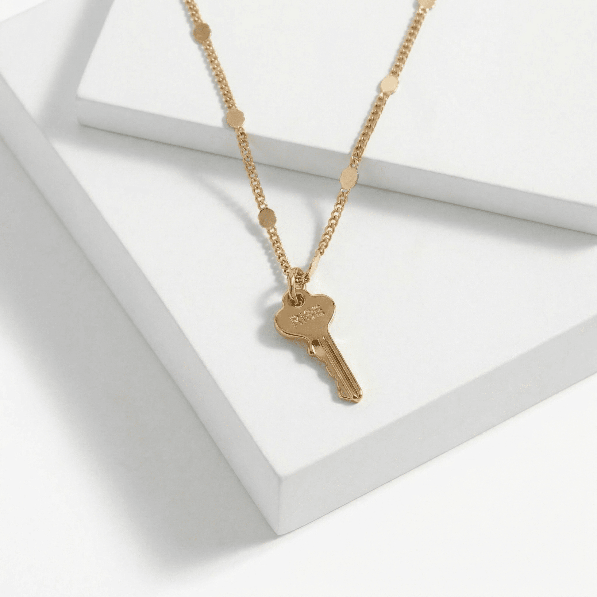 RISE Sparkle Petite Necklace Necklaces The Giving Keys 