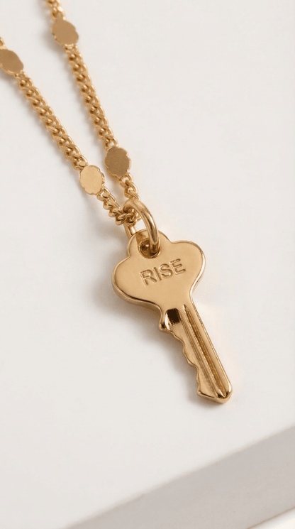 RISE Sparkle Petite Necklace Necklaces The Giving Keys Gold RISE 