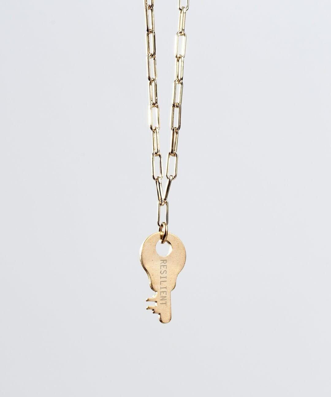 Brooklyn Dainty Key Necklace Necklaces The Giving Keys 