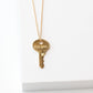 THE ONE Dainty Key Necklace Necklaces The Giving Keys Dainty Gold 