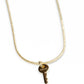 Snake Chain PERSEVERE Mini Key Necklace Bracelets The Giving Keys Gold 
