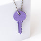 N - Lavender Classic Ball Chain Key Necklace Necklaces The Giving Keys 