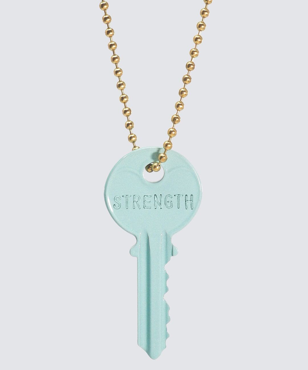 pastel green/strength