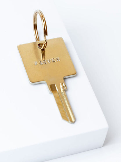 N - Wedding Hashtag Keychain Key Chain The Giving Keys 