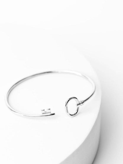 Wrap Key Cuff Bracelet Bracelets The Giving Keys WORTHY Silver 