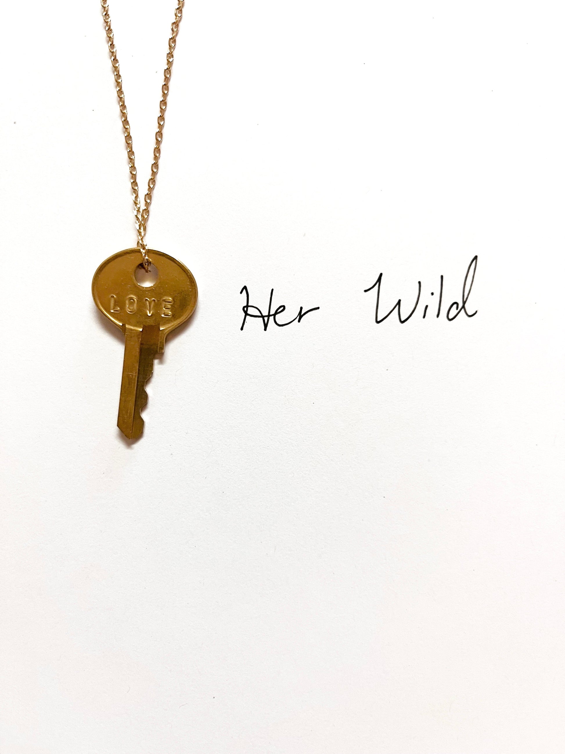 Atticus Dainty Emily Key Necklace The Giving Keys 