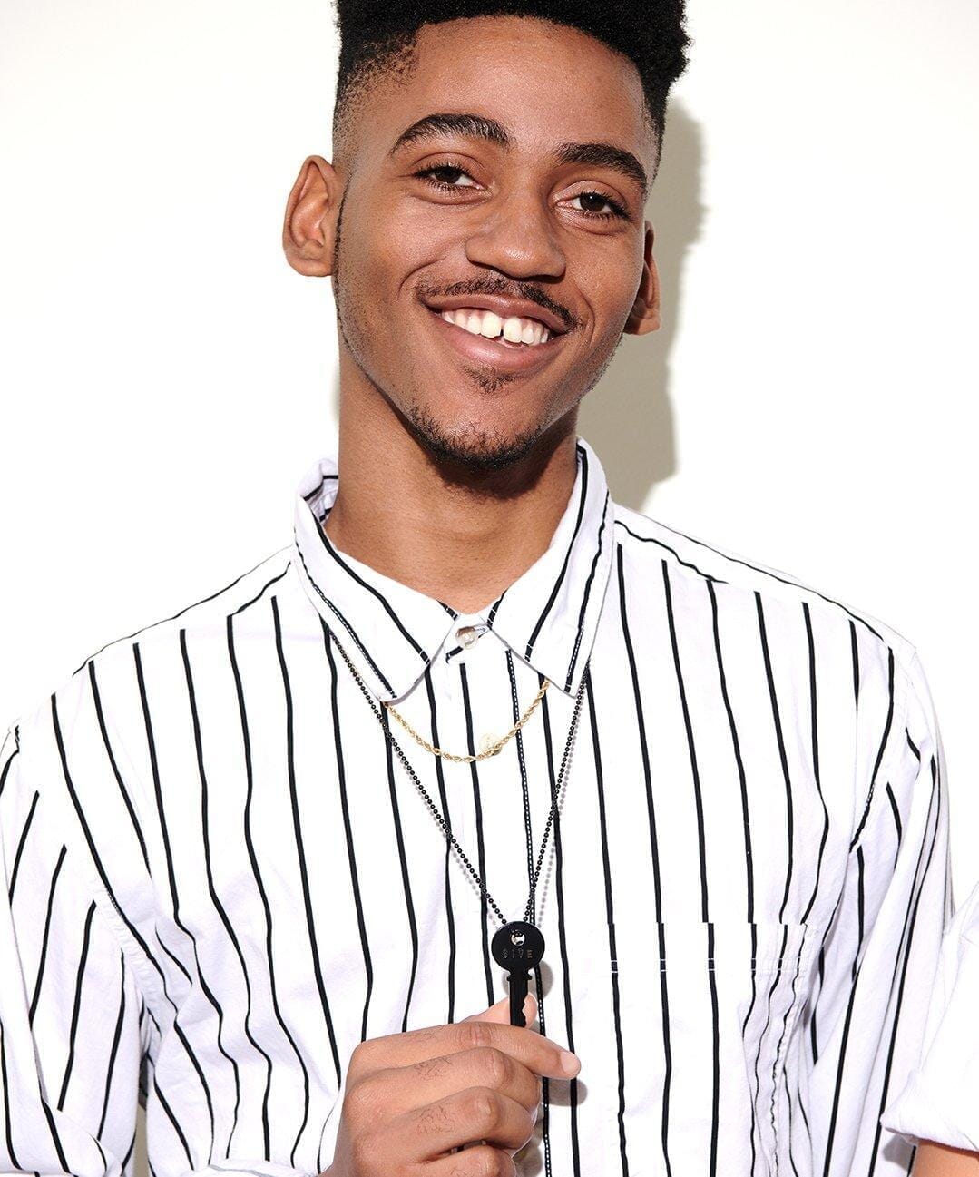 Atticus Matte Black Classic Key Ball Chain Necklace The Giving Keys 