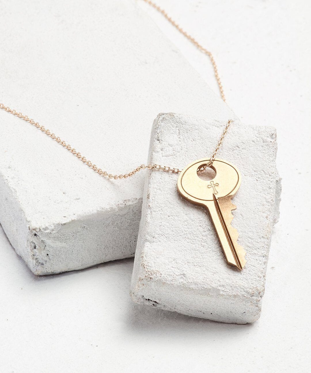 Shop Customizable Word Dainty Key Jewelry Collection | The Giving Keys