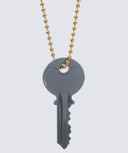 Color Classic Key Gold Ball Chain Necklace Necklaces The Giving Keys 