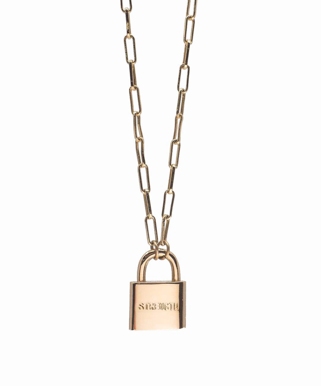 Louis Vuitton Padlock Necklace