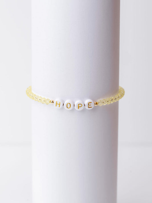 HOPE Crystal Beaded Bracelet Bracelets The Giving Keys 