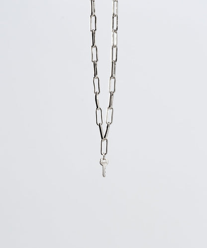 Brooklyn Mini Key Necklace Necklaces The Giving Keys HOPE Silver 