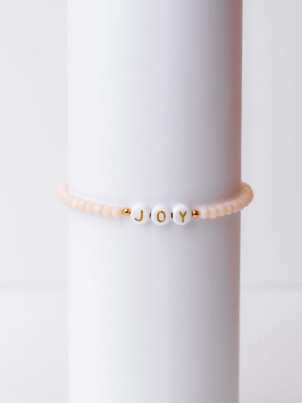 JOY Crystal Beaded Bracelet Bracelets The Giving Keys 