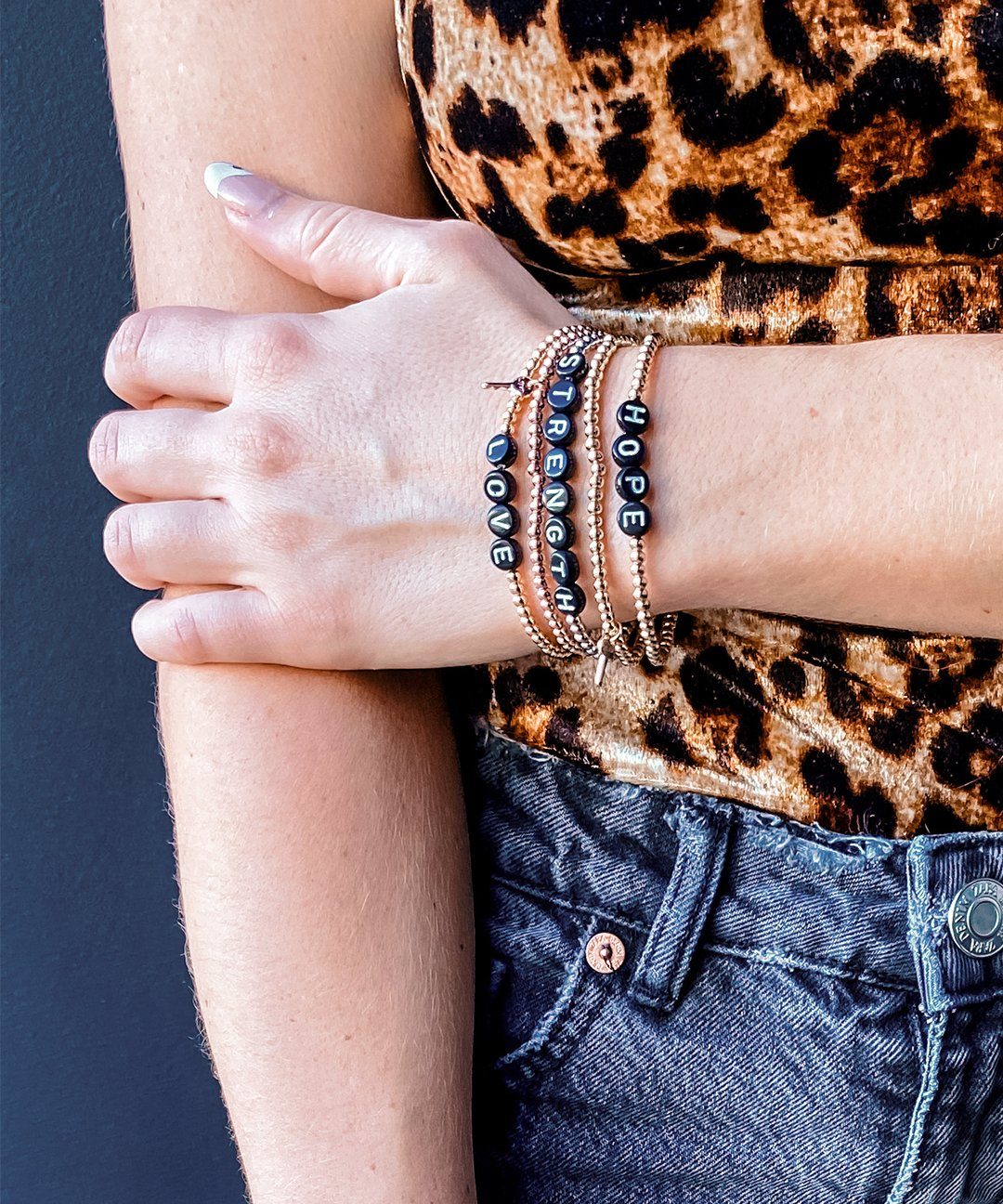 LOVE Beaded Bracelet Bracelets The Giving Keys | Lifestyle